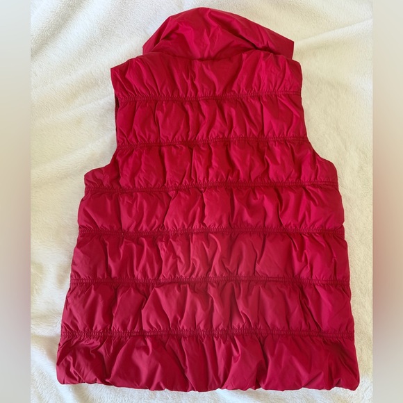 Eileen Fisher Duck Down Quilted Puffer Vest - Picture 3 of 12
